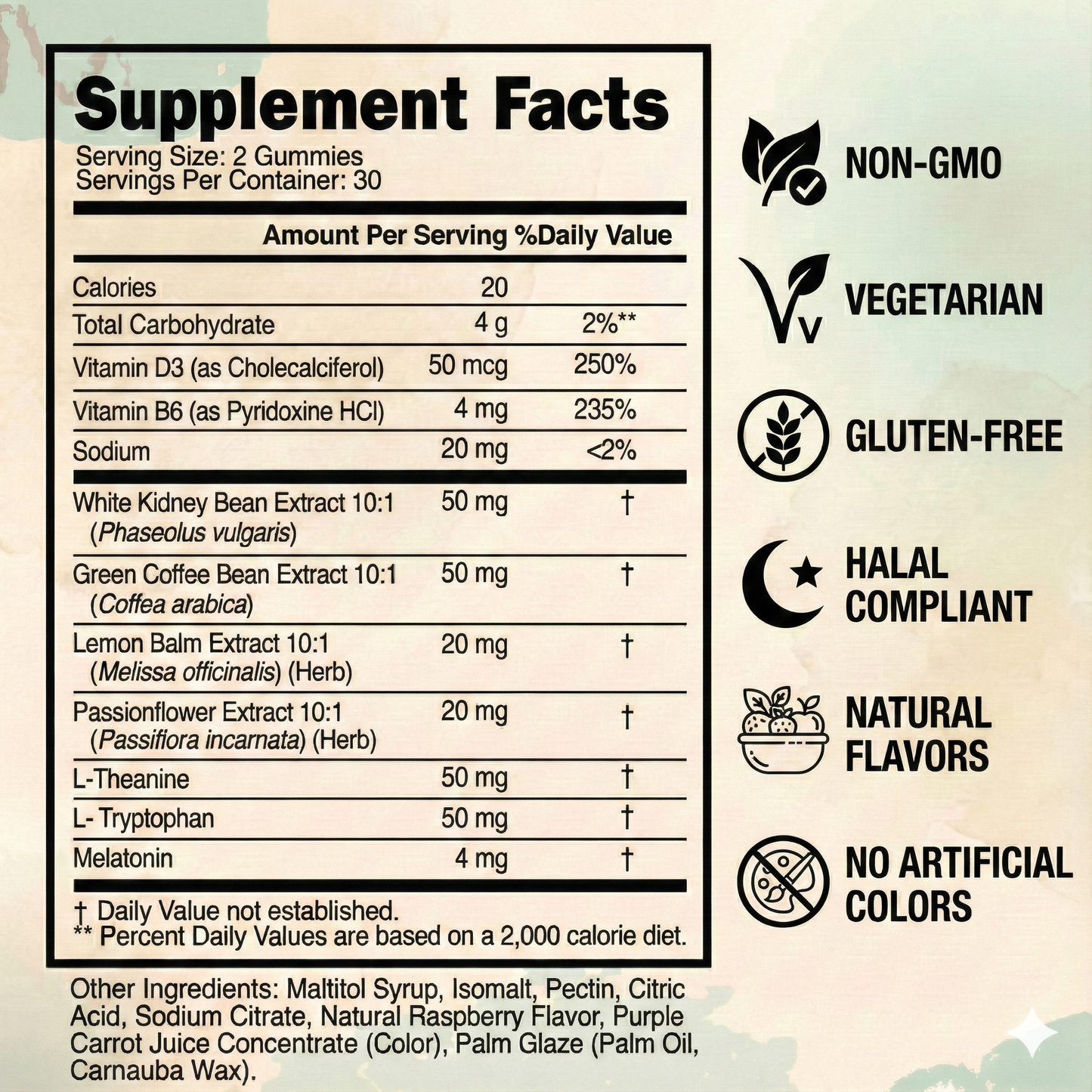 Everher Dream – Sleep Support Gummies - 2 Months Supply